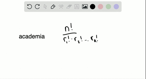 find-the-distinct-number-of-arrangements-the-letters-in-the-word-academia