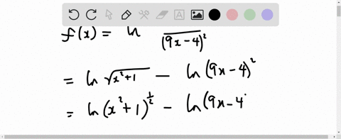 find-fprimex-if-fx-is-the-given-expression-ln-fracsqrtx219-x-42