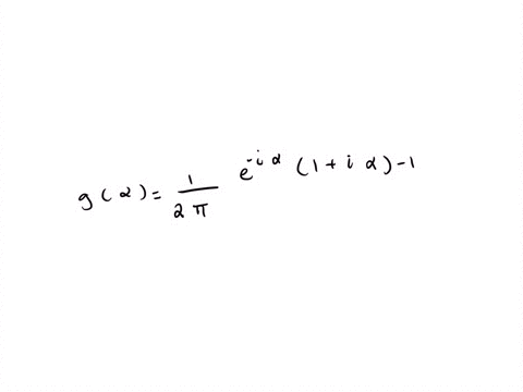 find-the-exponential-fourier-transform-of-the-given-fx-and-write-fx-as-a-fourier-integral-that-is-6