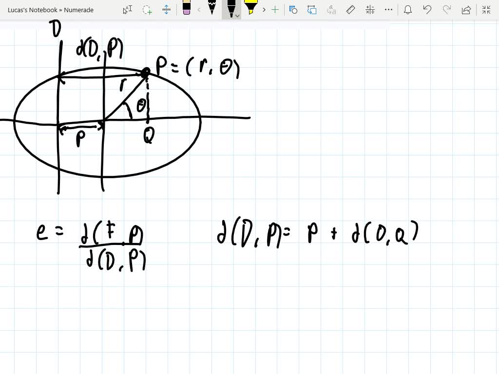 ⏩SOLVEDShow that the polar equation for a conic with its focus at… Numerade