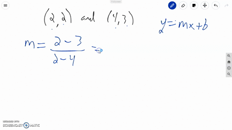 write-an-equation-in-slope-intercept-form-for-the-line-passing-through-each-pair-of-points-22-text-a