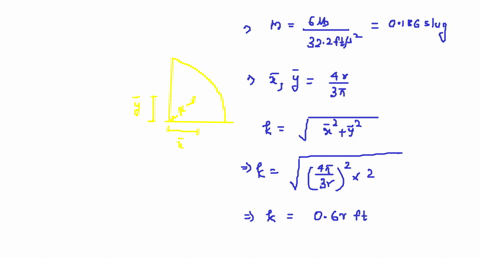the-light-circular-hoop-of-radius-r-contains-a-quarter-circular-sector-of-mass-m-and-is-initially-at