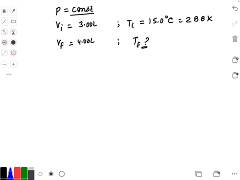 a-gas-expands-at-constant-pressure-from-300-mathrml-at-150circ-mathrmc-until-the-volume-is-400-mathr