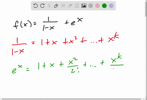 expand-fx-in-powers-of-x-fxfrac11-xex