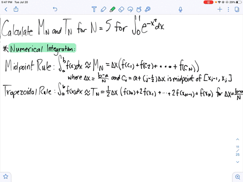 calculate-m_n-and-t_n-for-the-value-of-n-indicated-int_01-e-x2-d-x-quad-n5