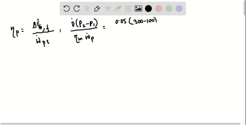 SOLVED The pump of a water distribution system is powered by a 15kW