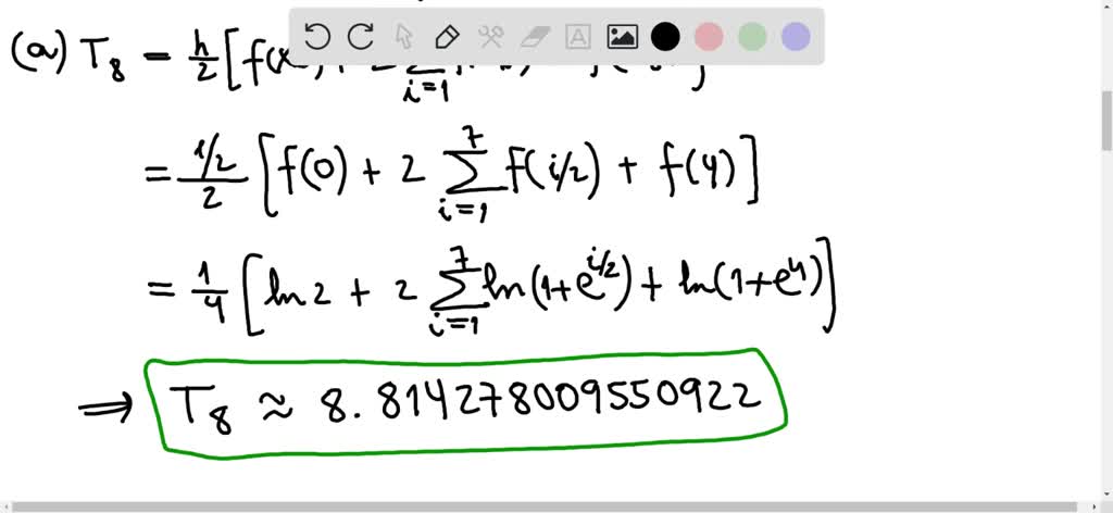 SOLVED:Use (a) the Trapezoidal Rule, (b) the Midpoint Rule, and (c ...