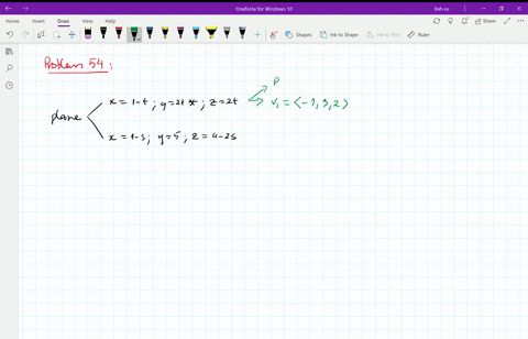 find-an-equation-of-the-plane-containing-the-lines-leftbeginarraylx4t-y2-z32-tendarray-quad-text-and