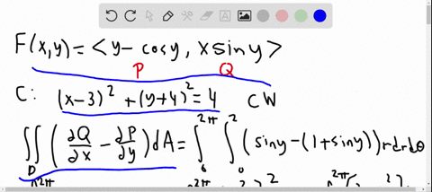 use-greens-theorem-to-evaluate-int_c-mathbff-cdot-d-mathbfr-check-the-orientation-of-the-curve-be-11