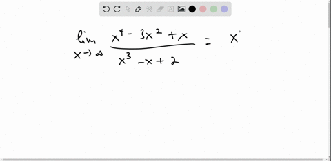 find-the-limit-lim-_x-rightarrow-infty-fracx4-3-x2xx3-x2