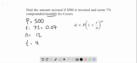 find-the-amount-accrued-if-500-is-invested-and-earns-7-compounded-monthly-for-4-years