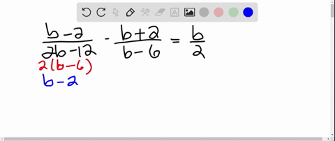 solve-each-equation-fracb-22-b-12-fracb2b-6fracb2
