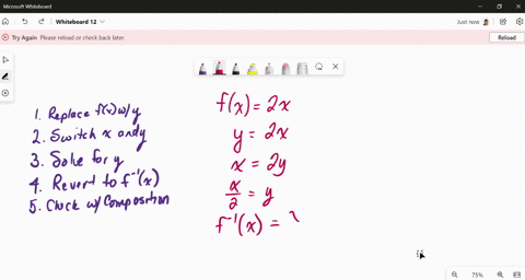 a-find-an-equation-for-f-1x-the-inverse-function-b-verify-that-your-equation-is-correct-by-showing-3
