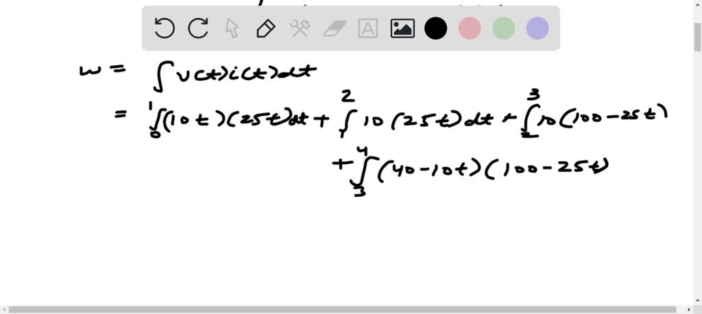 SOLVED: Figure 1.24 shows the current through and the voltage across a ...