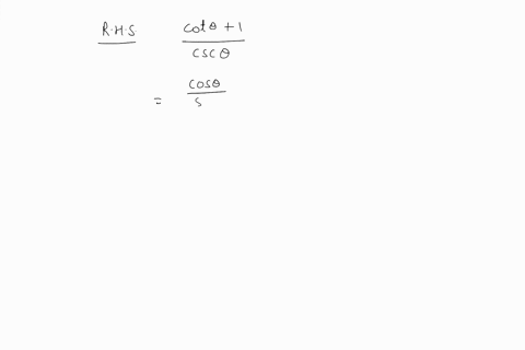 verify-that-it-is-identity-cos-thetasin-thetafraccot-theta1csc-theta