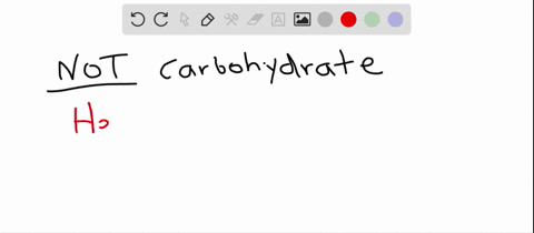 which of the following is not a carbohydrate glucose