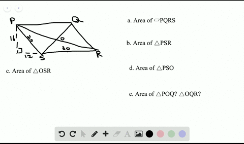use-the-diagram-at-the-right-a-find-the-area-of-square-p-q-r-s-b-find-the-area-of-triangle-p-s-r-c-f