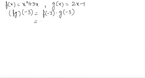 let-fxx23-x-and-gx2-x-1-perform-the-composition-or-operation-indicated-f-g-3