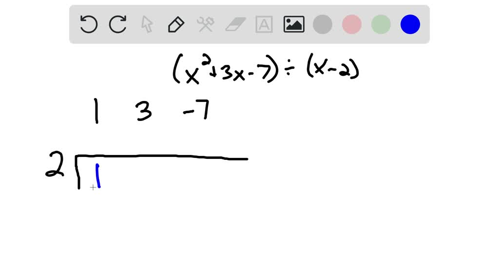 SOLVEDDivide using synthetic division. \frac{x^{…