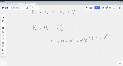 two-protons-are-released-from-rest-when-they-are-0750-nm-apart-a-what-is-the-maximum-speed-they-will