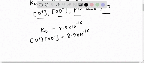 deuterium-oxide-mathrmd_2-mathrmo-ionizes-like-water-at-20-circ-mathrmc-its-k_mathrmw-or-ion-product