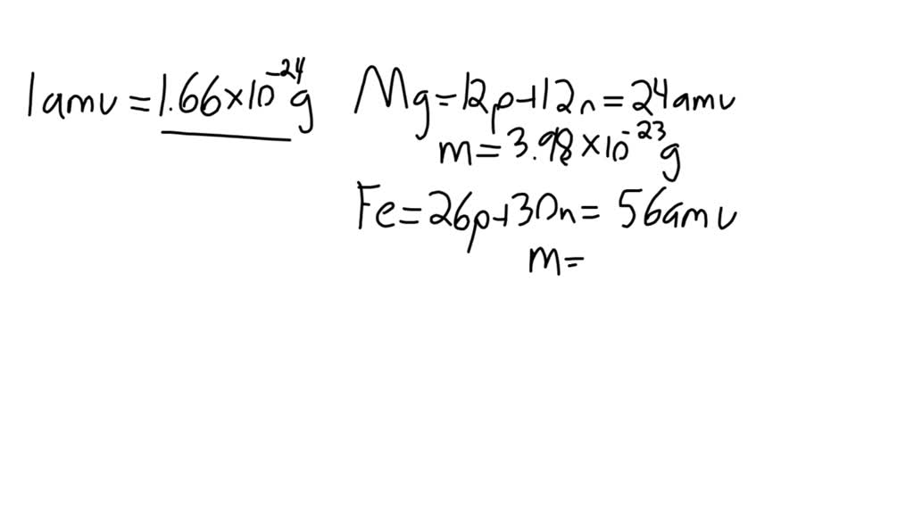 SOLVEDOne atomic mass unit has a mass of 1.6605402 ×10^24 g