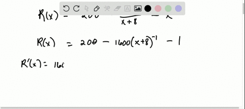 the-revenue-function-for-a-one-product-firm-is-rx200-frac1600x8-x-find-the-value-of-x-that-results-i