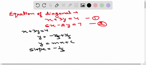 the-diagonals-of-a-parallelogram-p-q-r-s-are-along-the-lines-x3-y4-and-6-x-2-y7-then-p-q-r-s-must-be