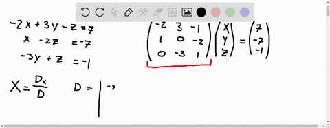 use-cramers-rule-to-solve-the-system-of-equations-leftbeginaligned-2-x3-y-z-7-x-2-z-7-3-yz-1-endalig