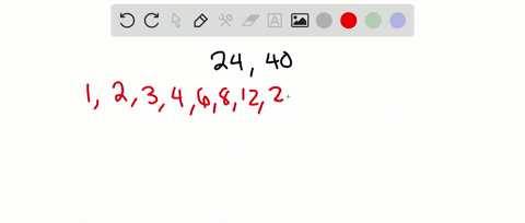 common factor of 4 24