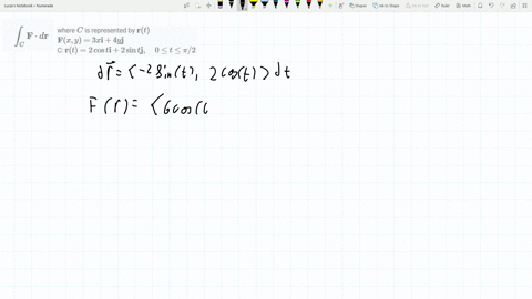 evaluate-int_c-mathbff-cdot-d-mathbfr-where-c-is-represented-by-mathbfrt-mathbffx-y3-x-mathbfi4-y--3
