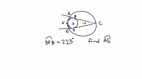 circles-mathrmo-and-mathrmp-are-tangent-at-mathrmf-overlinemathrmac-and-ce-are-tangent-to-p-at-b-and