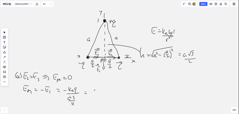three-charges-of-equal-magnitude-q-reside-at-the-corners-of-an-equilateral-triangle-of-side-length-a