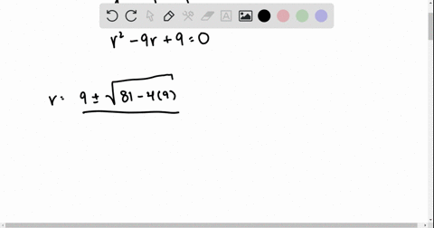 find-the-general-solution-of-the-given-differential-equation-yprime-prime-9-yprime9-y0
