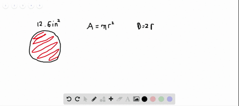 find-the-indicated-measure-diameter-of-a-circle-with-an-area-of-126-square-inches
