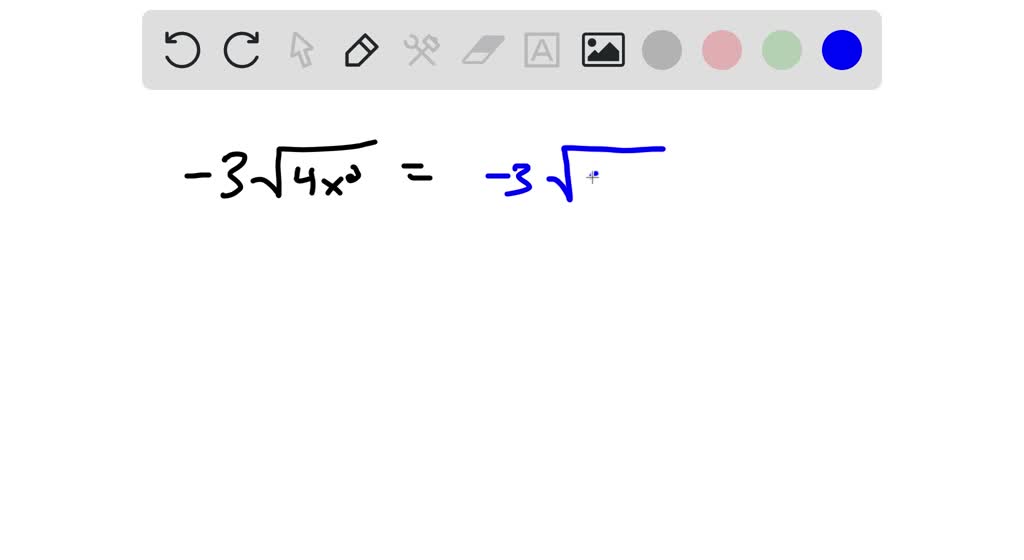 sqrt 34 3x )= x 2