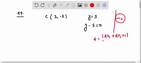 find-an-equation-of-the-circle-that-has-center-q3-2-and-is-tangent-to-the-line-y5