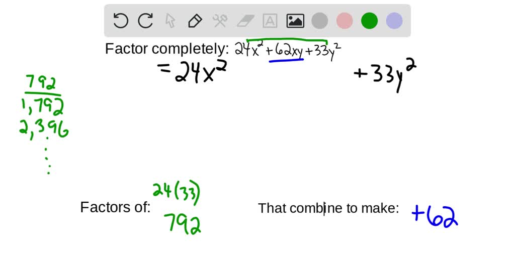 SOLVED:Factor each trinomial completely. See Examples 1–7. ( Hint: In ...