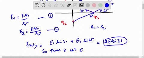 two-point-charges-are-lying-on-the-y-axis-as-in-the-figure-q_1-400-mu-mathrmc-and-q_2400-mu-c-they-a