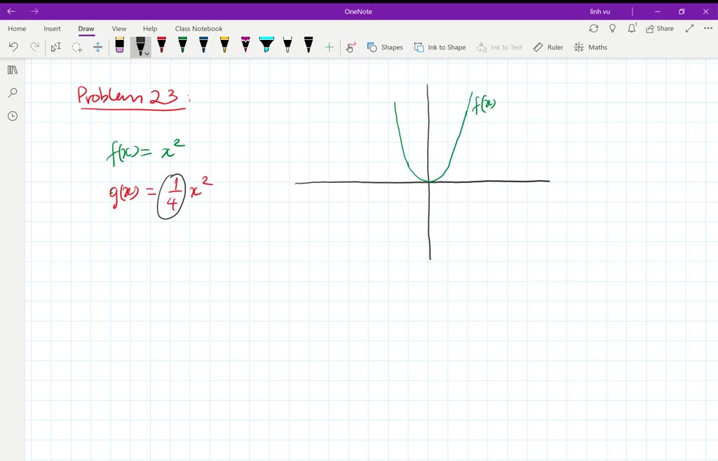 SOLVED:Sketch the graphs of each pair of functions on the same ...