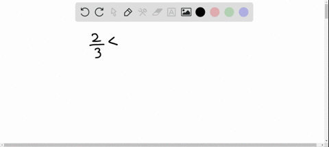 in-problems-15-24-replace-the-question-mark-by-or-whichever-is-correct-frac23-067