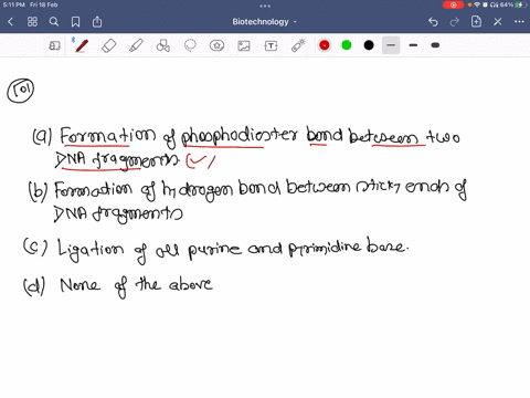 the-role-of-dna-ligase-in-the-construction-of-a-recombinant-dna-molecule-is-a-formation-of-phosphodi