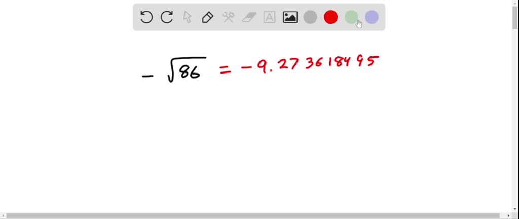 SOLVED Use A Calculator To Find Each Square Root To The Nearest Tenth 