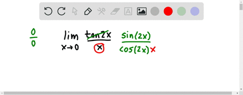 lim-_x-rightarrow-0-fractan-2-xx
