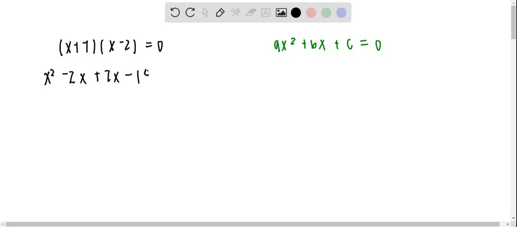 SOLVED:Write in standard form. Determine the values of a, b, and c. x^2 ...
