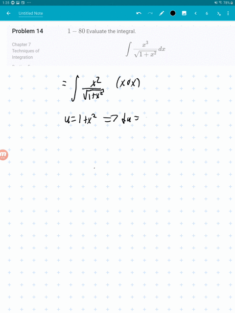 1-80-evaluate-the-integral-int-fracx3sqrt1x2-d-x