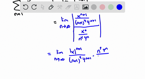 find-the-radius-of-convergence-and-interval-of-convergence-of-the-power-series-sum_n1infty-fracxnn4-