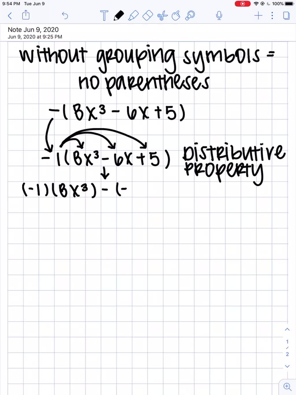 solved-write-an-equivalent-expression-without-using-grouping-symbols