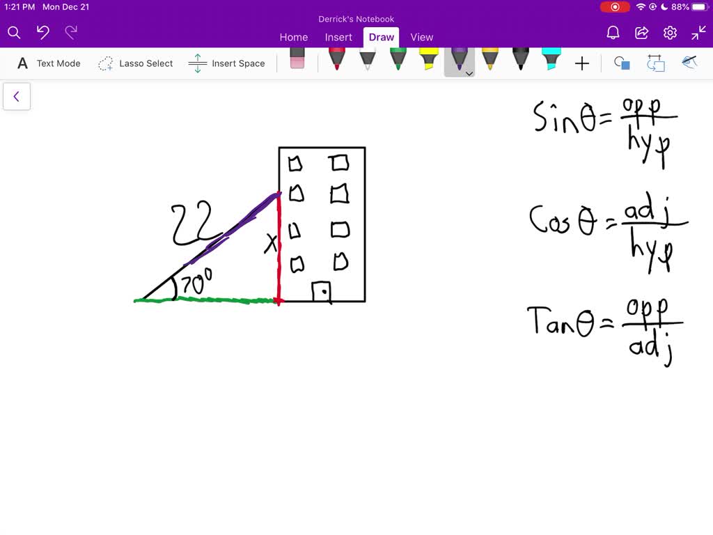 SOLVED:Finding the Reach of a Ladder A 22 -foot extension ladder