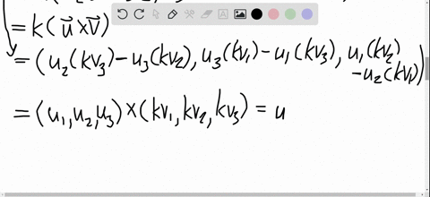 prove-the-following-properties-of-the-cross-product-a-u-times-v-v-times-u-d-u-timesvwu-times-vu-time